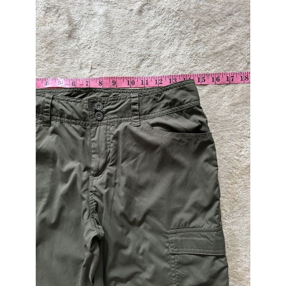 Patagonia Women's Green Water Cargo Shorts Pockets Outdoor Hiking Bermuda Sz 2 - Picture 9 of 12